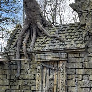 Asia Entrance Rockwork Detail