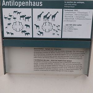 Antelope House - Occupation sign