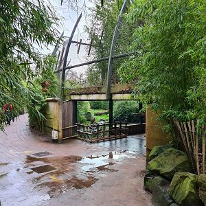 Asia - Entrance to Sumatran tiger area