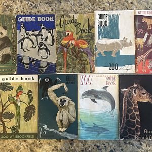 Brookfield Zoo Guide Book Collection