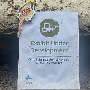 Exhibit Under Development Signage