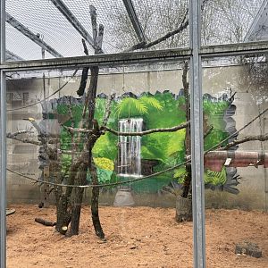 Outdoor Macaque Enclosure at Zoo Wassertstern (Ingolstadt)