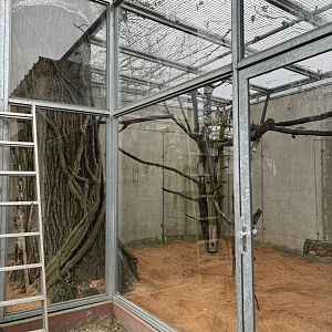 Outdoor Macaque Enclosure at Zoo Wassertstern (Ingolstadt)