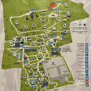 Zoo Map - 2022