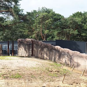 Holding area and building for African elephant valley antelopes, 2023-08-15