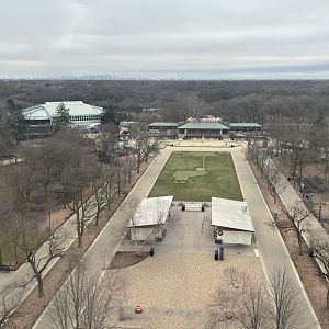 View from the ferris wheel: East Mall