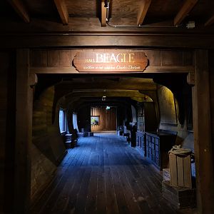 Oceanium -  HMS beagle (Galapagos tortoise viewing gallery)