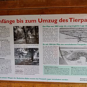 Information panel 'history of Lange Erlen'