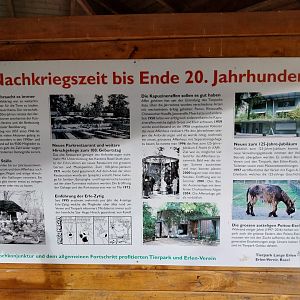 Information panel 'history of Lange Erlen'