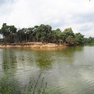 Safari boat canal and Domestic yak area, 2023-08-15