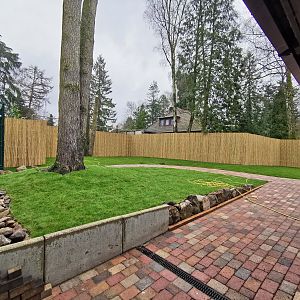 Kangaroo enclosure..