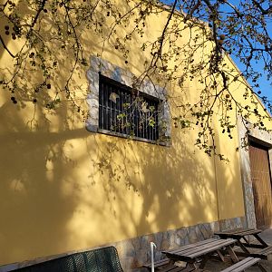 "La gruta de los búhos" from the outside -Tierra Rapaz (2024)