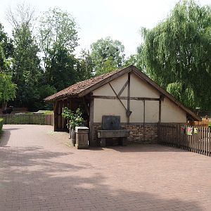 Dutch Landrace goat barn, 2023-07-18