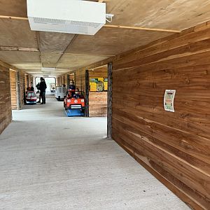 Hyenas Walkthrough at Wolds Wildlife Park (March 2024)