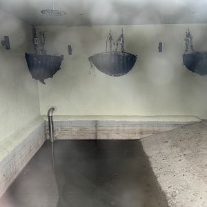 Tapir Indoor Enclosure at Wolds Wildlife Park (March 2024)