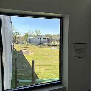 Tulsa Zoo Elephant Preserve Barn Indoor Viewing Window