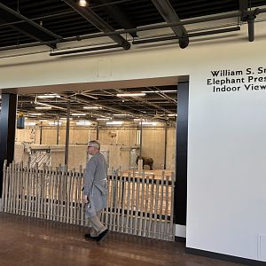 Tulsa Zoo Elephant Preserve Barn Indoor Viewing