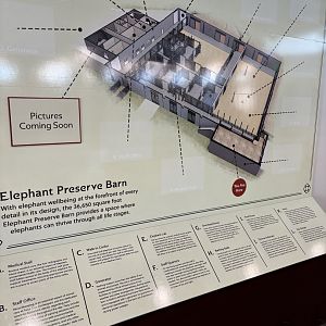 Tulsa Zoo Elephant Preserve Barn Map