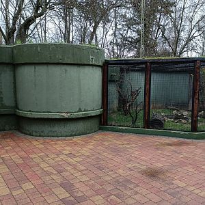 European mink enclosure