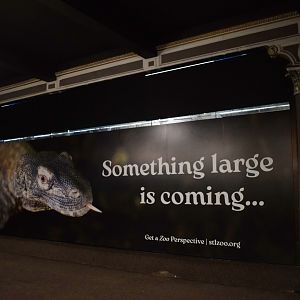 New promo sign in Herpetarium