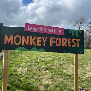 Monkey Forest Signage