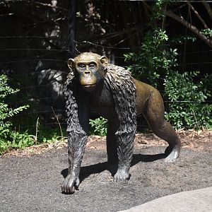 Chimpanzee Statue