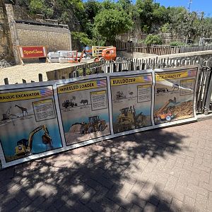 Funny construction signage