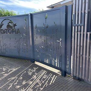 Entrance gates - Bio-Topia Fort-Mardyck