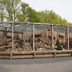 New Kea aviary, 2024-04-14