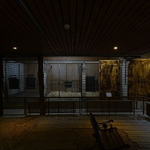 Africa House; zebra stables