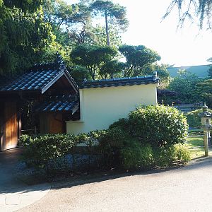 Japanese garden gate, 2023-09-24