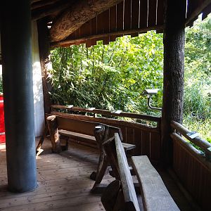 Snavelrijk ('Kingdom of Beaks') aviary viewing hut, 2023-09-24