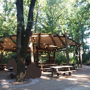 Dino Forest - Eating area, 2023-09-24