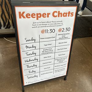 2024 Keeper Chat Schedule