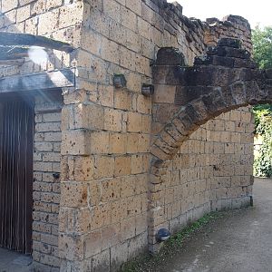 Ancient City - Entrance to Egyptian fruit bat viewing area, 2023-09-24