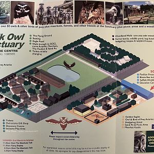 Suffolk Owl Sanctuary Map - undated