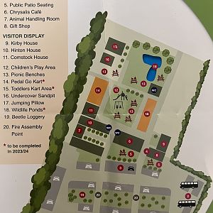 The Bug Parc Map - 2024