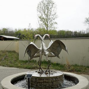 Crane Statue