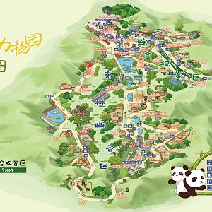 Map of Shenyang Forest Zoological Garden(2024)