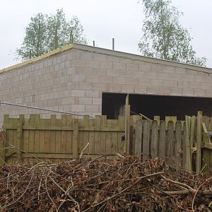 Construction of Meerkat House Chester Zoo 6 May 2024