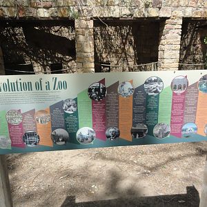 Zoo History Sign