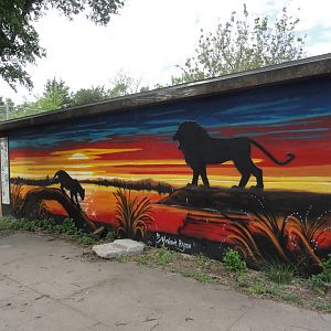 Lion Mural