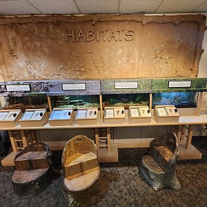 Penitentiary Glen Reservation - Habitat tanks