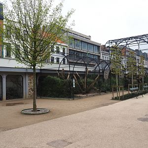 Parrot aviaries (Reconstruction of 1850's raptor aviaries), 2023-04-08