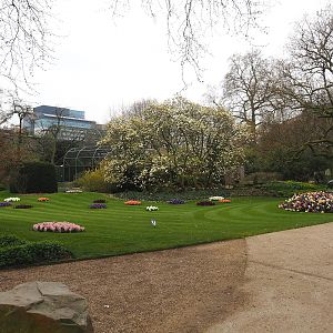 Park view - 'Congo lawn' near the Ape House and the Bird House,  2023-04-08