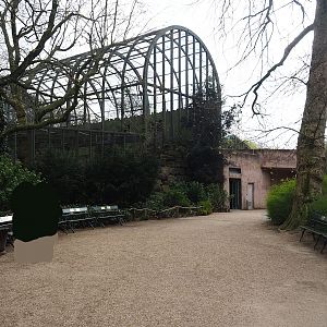 Hippo house aviary, 2023-04-08