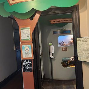Greenburgh Nature Center (NY) - Entrance to animal museum