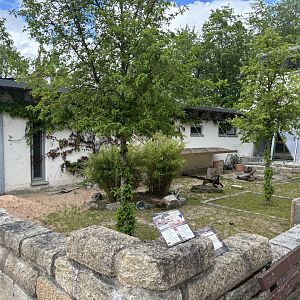 Greek and Russian Tortoise Enclosure at Zoologischer Garten Hof