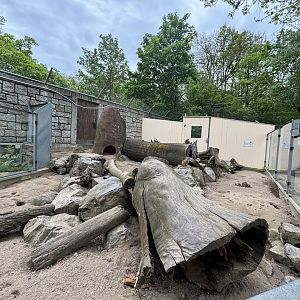 Meerkat and Yellow Mongoose Enclosure at Zoologischer Garten Hof