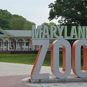 The Maryland Zoo in Baltimore - Entrance